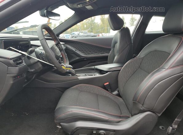 2C3CDBCK0SR543968 2025 DODGE CHARGER Красный Вид салона спереди