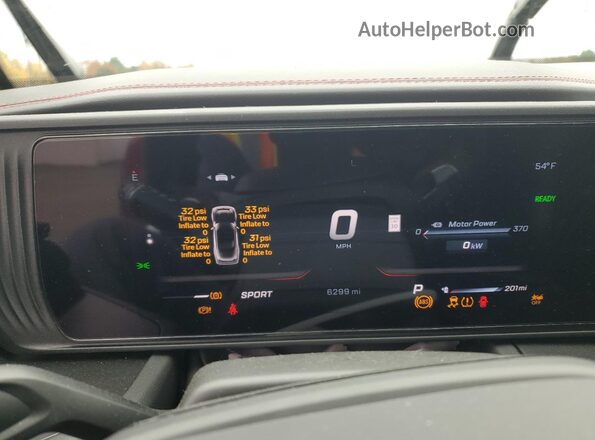 2C3CDBCK0SR543968 2025 DODGE CHARGER Красный Вид щитка приборов