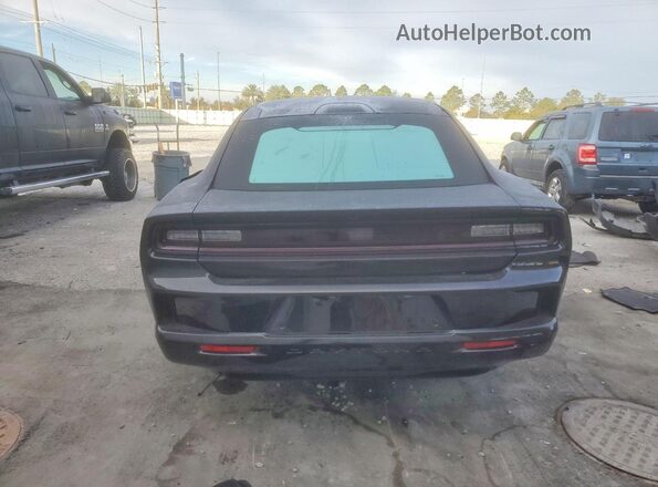 2C3CDBCK4RR205273 2024 DODGE CHARGER Black უკანა ხედი