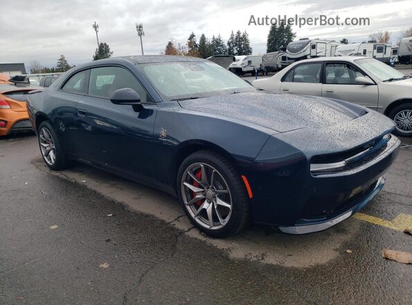 2C3CDBDK0SR559425 2025 DODGE CHARGER Синий Передняя правая четверть