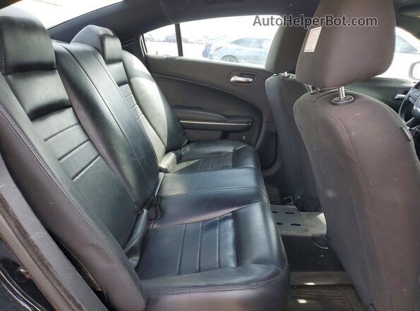 2C3CDXAG5HH590407 2017 DODGE CHARGER Черный Вид задних сидений