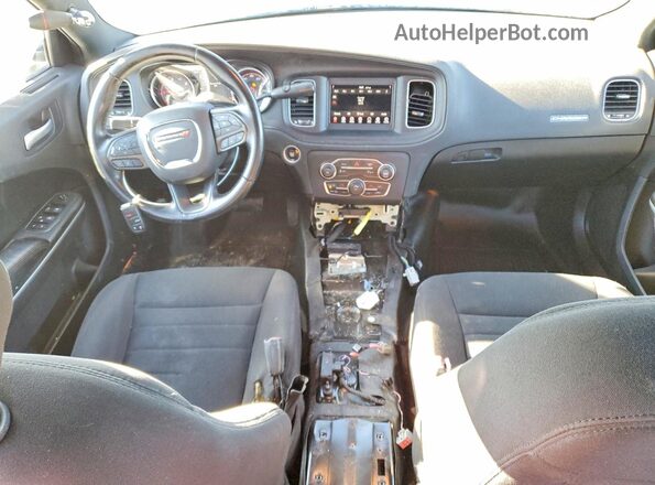 2C3CDXAT1MH529739 2021 DODGE CHARGER Two Tone Dashboard view