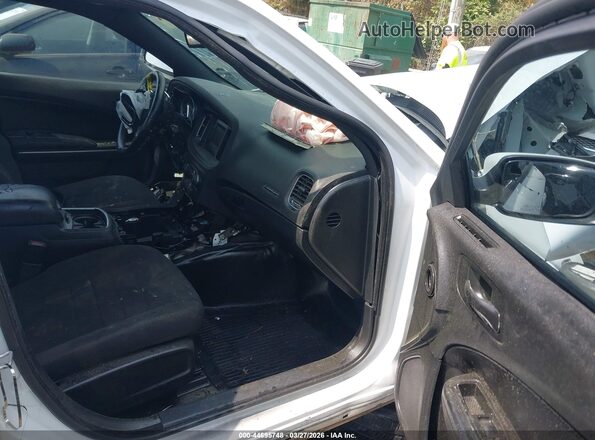 2C3CDXAT4GH130005 2016 DODGE CHARGER White Widok wnętrza z przodu