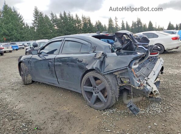 2C3CDXATXGH219058 2016 DODGE CHARGER Черный Задняя левая четверть