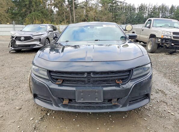 2C3CDXATXGH219058 2016 DODGE CHARGER Черный Вид спереди