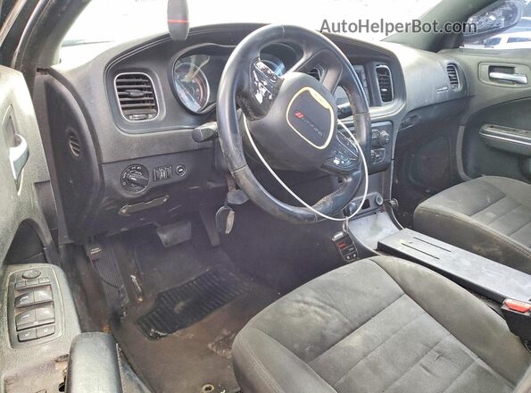 2C3CDXATXGH219058 2016 DODGE CHARGER Черный Вид панели приборов