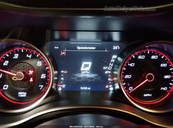 2C3CDXBG2KH564417 2019 DODGE CHARGER Черный Вид задних сидений