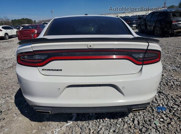 2C3CDXBG2LH102358 2020 DODGE CHARGER Белый Вид сзади