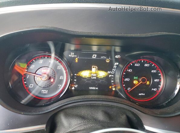 2C3CDXBG2LH102358 2020 DODGE CHARGER Белый Вид щитка приборов