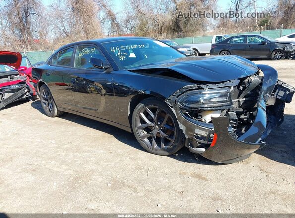 2C3CDXBG2LH200404 2020 DODGE CHARGER Черный Передняя правая четверть