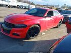 2018 Dodge Charger Sxt Rwd Красный vin: 2C3CDXBG3JH307314