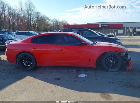 2C3CDXBG3JH307314 2018 DODGE CHARGER Красный Панорамный вид салона 360°
