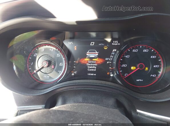 2C3CDXBG3JH307314 2018 DODGE CHARGER Красный Вид задних сидений