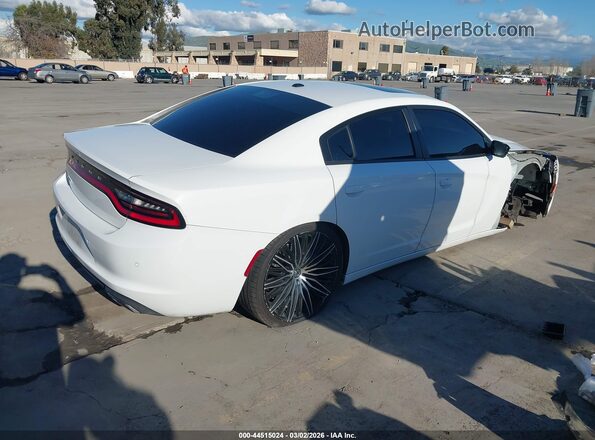 2C3CDXBG4KH653132 2019 DODGE CHARGER White Հետևի աջ