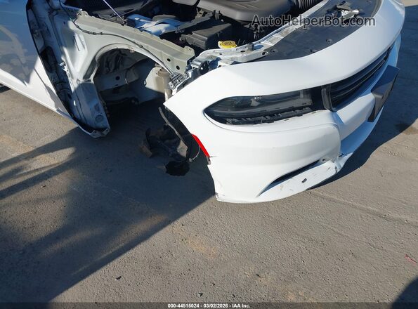 2C3CDXBG4KH653132 2019 DODGE CHARGER White Դիմացի տեսք