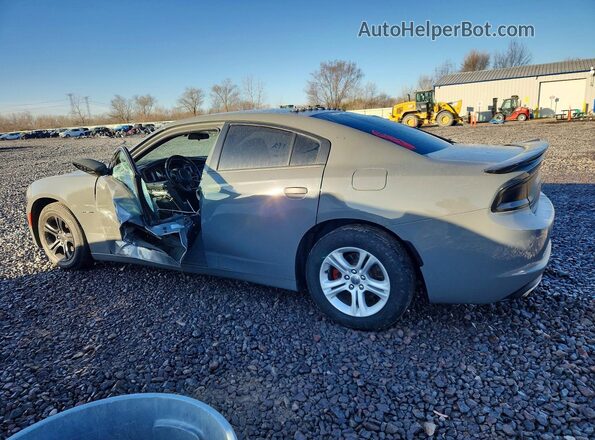 2C3CDXBG4KH664342 2019 DODGE CHARGER Серый Задняя левая четверть