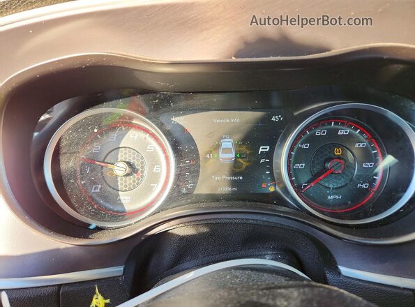 2C3CDXBG4KH695638 2019 DODGE CHARGER Белый Вид щитка приборов