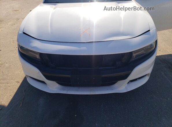 2C3CDXBG5HH525586 2017 DODGE CHARGER Белый Вид задней части салона