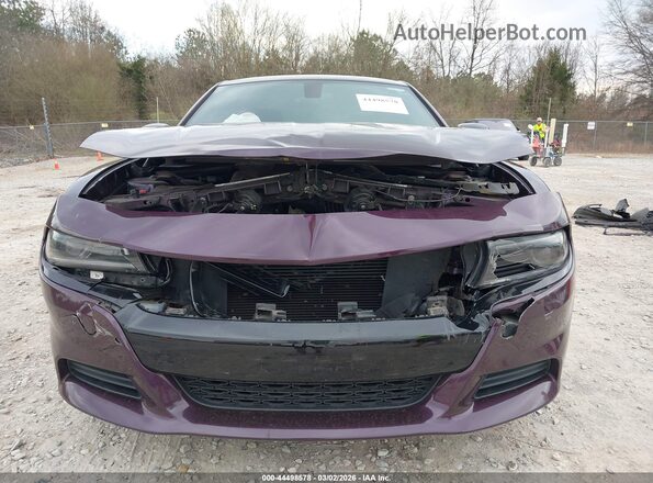 2C3CDXBG5NH221170 2022 DODGE CHARGER Purple Widok zestawu wskaźników