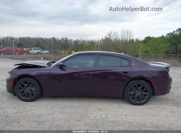 2C3CDXBG5NH221170 2022 DODGE CHARGER Purple Widok wnętrza 360 stopni