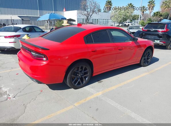 2C3CDXBG6PH535090 2023 DODGE CHARGER Оранжевый Задняя правая четверть