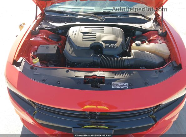 2C3CDXBG6PH535090 2023 DODGE CHARGER Оранжевый Вид сзади