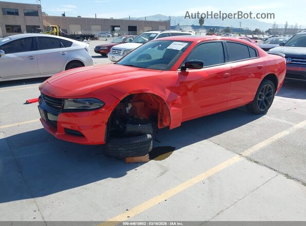 2C3CDXBG6PH535090 2023 DODGE CHARGER Оранжевый Передняя левая четверть