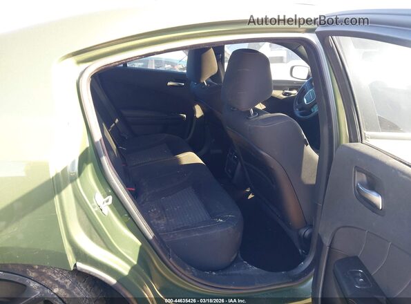 2C3CDXBG7KH715199 2019 DODGE CHARGER Зеленый Вид наклейки с VIN-кодом