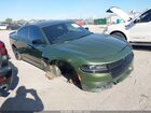 2019 Dodge Charger Sxt Rwd Зеленый vin: 2C3CDXBG7KH715199