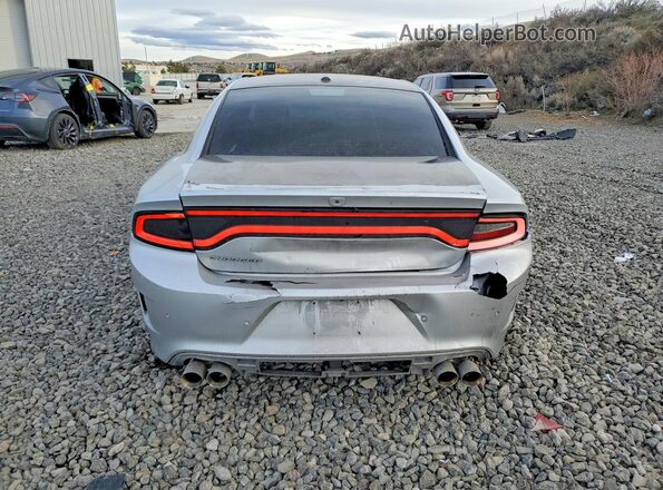 2C3CDXBG7KH736716 2019 DODGE CHARGER Серебряный Вид сзади