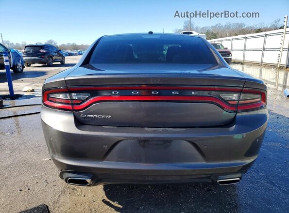 2C3CDXBG7LH233012 2020 DODGE CHARGER Серый Вид сзади