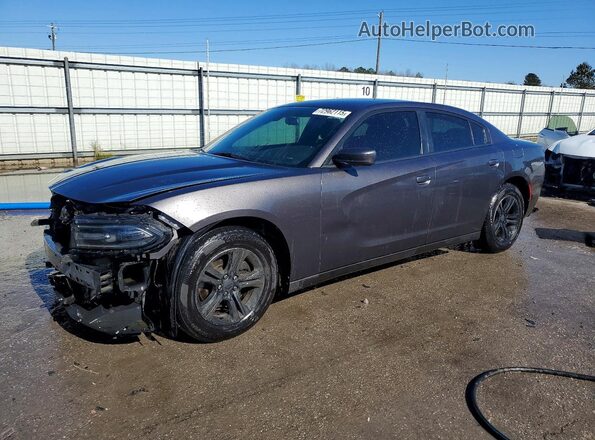 2C3CDXBG7LH233012 2020 DODGE CHARGER Серый Передняя левая четверть