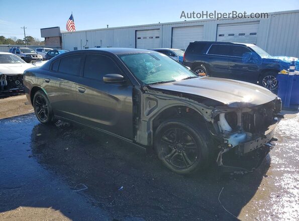 2C3CDXBG7LH233012 2020 DODGE CHARGER Серый Передняя правая четверть