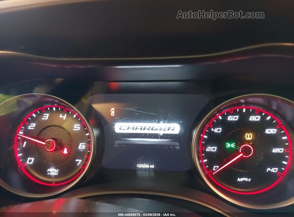 2C3CDXBG8KH657524 2019 DODGE CHARGER Серый Вид задних сидений