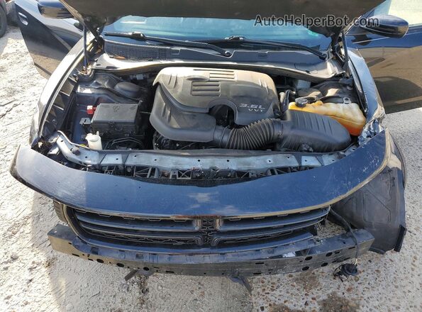 2C3CDXBG8KH658379 2019 DODGE CHARGER Black Вид задньої частини салону