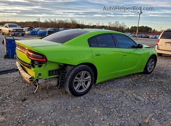 2C3CDXBG8KH695576 2019 DODGE CHARGER Green უკანა მარჯვენა