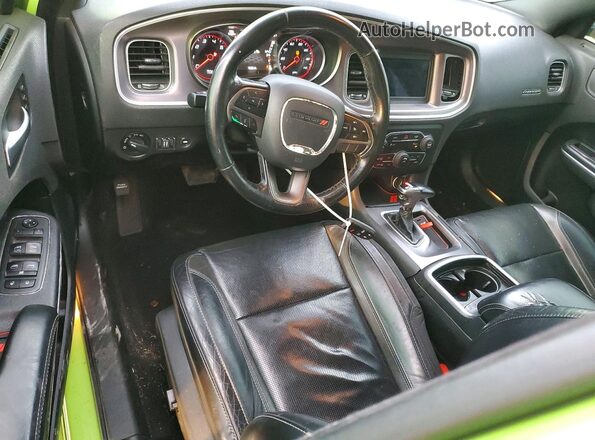 2C3CDXBG8KH695576 2019 DODGE CHARGER Green წინა პანელის ხედი