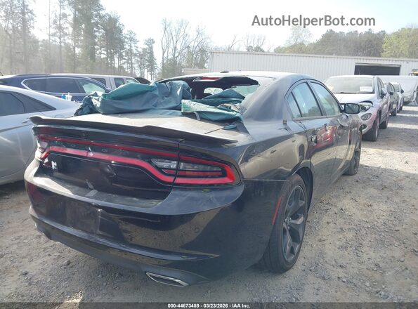 2C3CDXBG8LH249400 2020 DODGE CHARGER Черный Задняя правая четверть