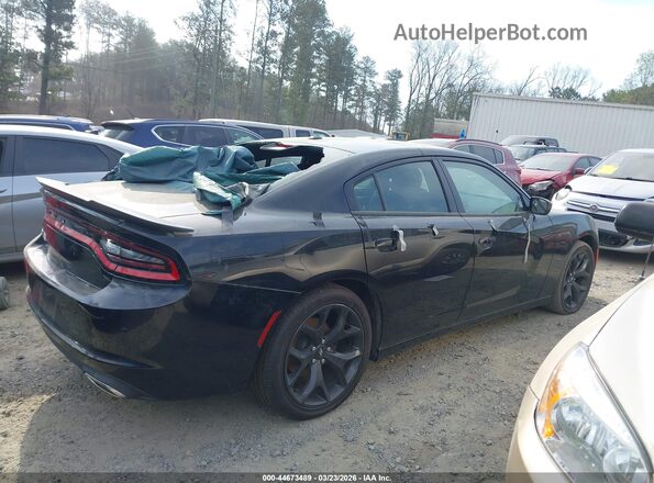 2C3CDXBG8LH249400 2020 DODGE CHARGER Черный Вид задней части салона