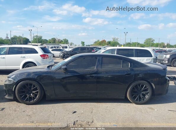 2C3CDXBG9KH640862 2019 DODGE CHARGER Black Widok wnętrza z tyłu