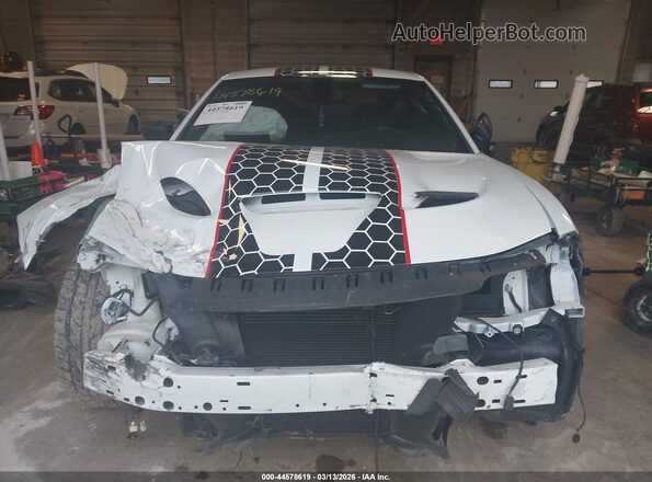 2C3CDXCT0GH340341 2016 DODGE CHARGER White Widok zestawu wskaźników