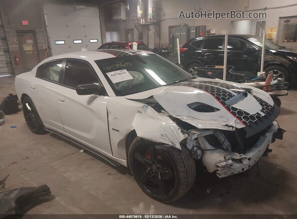2C3CDXCT0GH340341 2016 DODGE CHARGER White Przód prawy