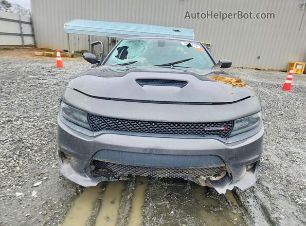 2C3CDXCT1KH730115 2019 DODGE CHARGER Серый Вид спереди