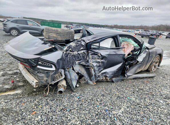 2C3CDXCT1KH730115 2019 DODGE CHARGER Серый Задняя правая четверть