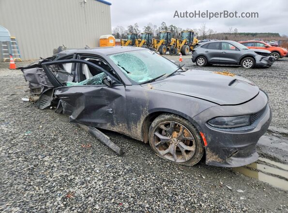 2C3CDXCT1KH730115 2019 DODGE CHARGER Серый Передняя правая четверть