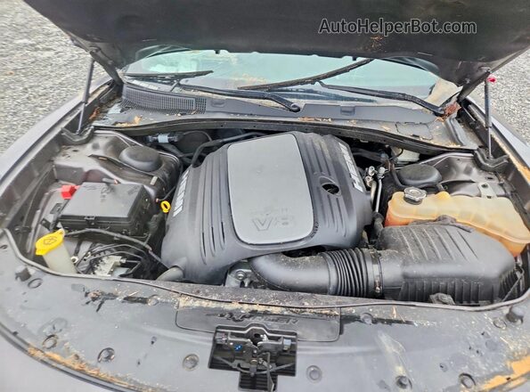 2C3CDXCT1KH730115 2019 DODGE CHARGER Серый Вид задней части салона