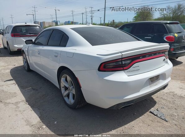 2C3CDXCT2HH572053 2017 DODGE CHARGER White Задня ліва чверть