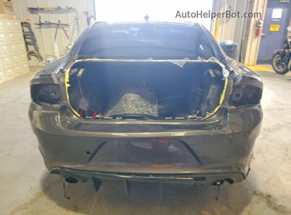 2C3CDXCT2KH552599 2019 DODGE CHARGER Black Հետևի տեսք