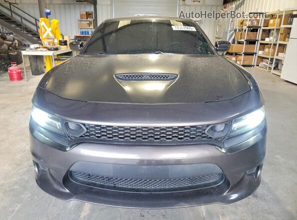 2C3CDXCT2KH552599 2019 DODGE CHARGER Black Դիմացի տեսք