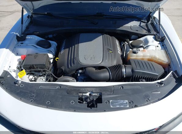 2C3CDXCT2PH599218 2023 DODGE CHARGER White Հետևի տեսք